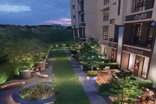 Landscaped Garden Plaza